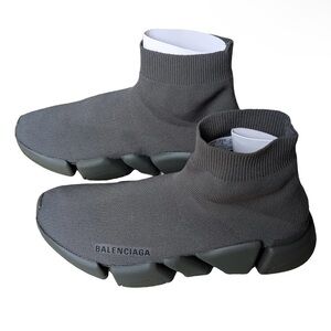 Balenciaga Gray Sock Sneakers